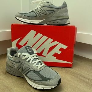 Mens New balance Sneakers 990v5 Core in Grey